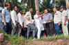 Speaker U T Khader visits areas prone to sea-erosion in Ullal